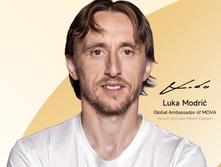Відомий хорватський футболіст Лука Модрич став глобальним амбасадором бренду MOVA у категоріях роботів-пилососів та газонокосарок.
